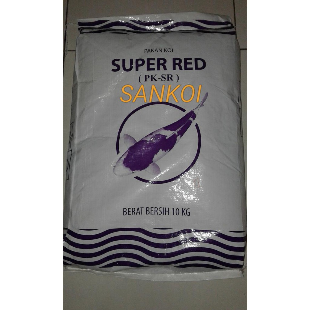 

Dijual Pk-Sr/Super Red/10Kg/S/Pakan Ikan Koi/Sankoi/Cp Koi/Hiro Terjarmin