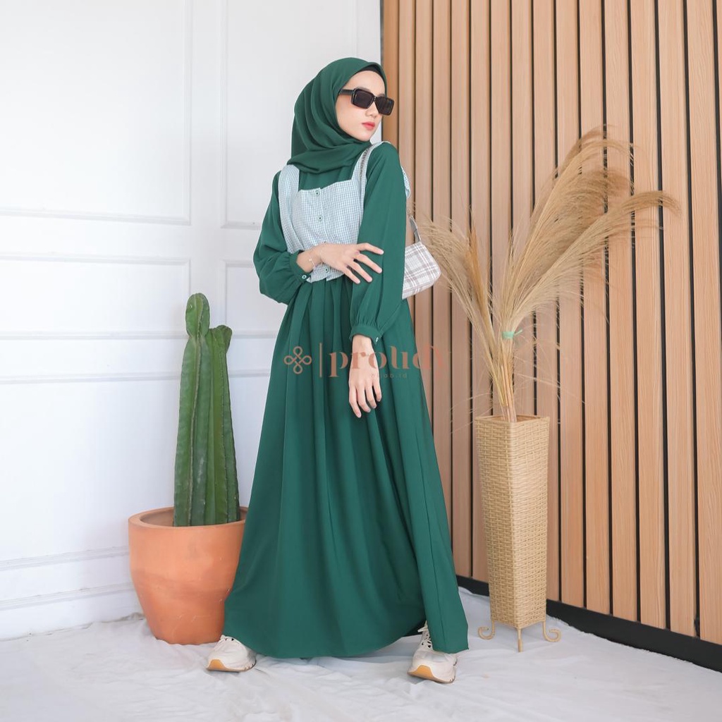 Subin Dress Busui Friendly By Proudyhijab