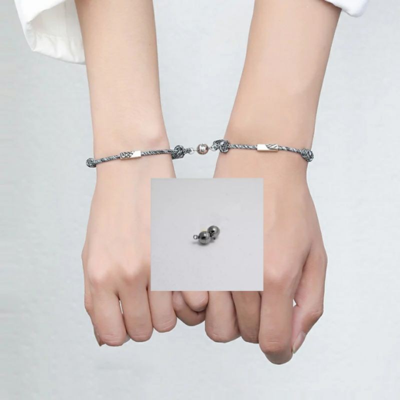 Liontin Bola Magnet untuk Membuat Gelang Couple