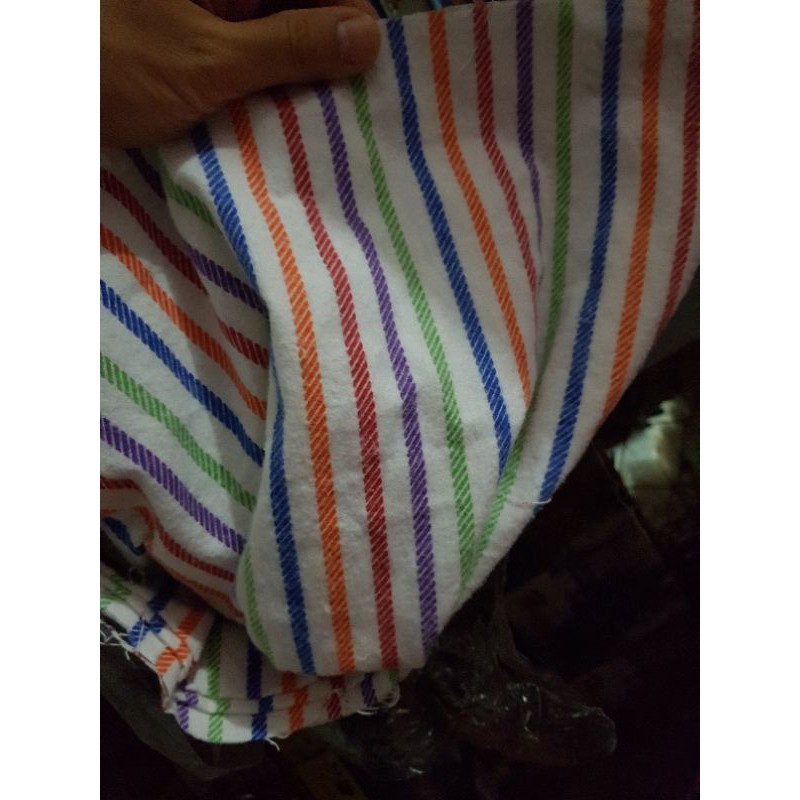 Lemek Lorek Bayi JUMBO 55x50 (Grosir 12pcs) Alas ompol bayi XXL / Lemek lorek pelangi Super besar (extra Jumbo) / lurik Rainbow