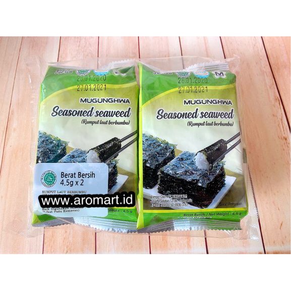 

Mugunghwa Seasoned Seaweed - 4.5 g