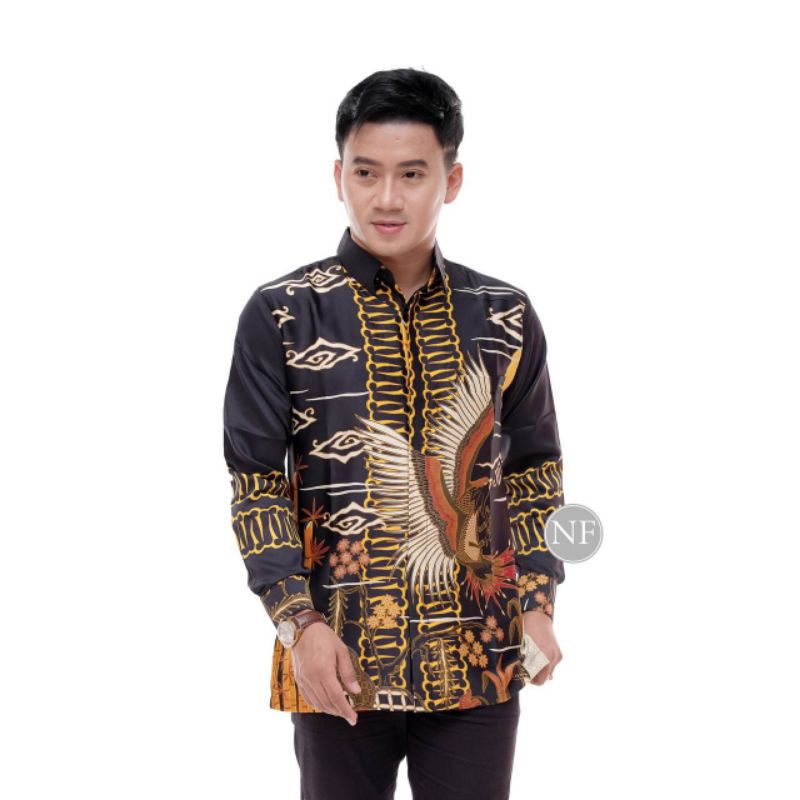 batik semi sutra silky premium berpuring