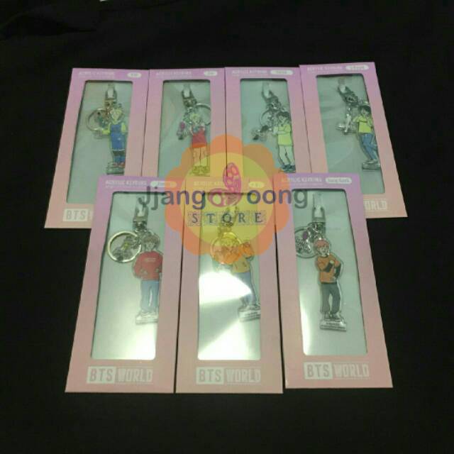 BTS World Official MD Acrylic Keyring