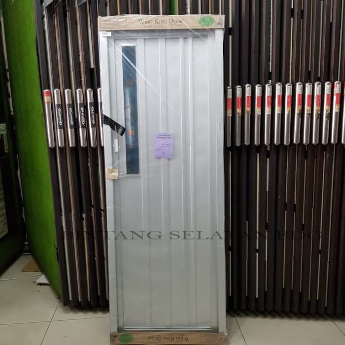 PINTU KAMAR MANDI WADJA DOOR GALVALUME BAJA RINGAN V3 WING KING