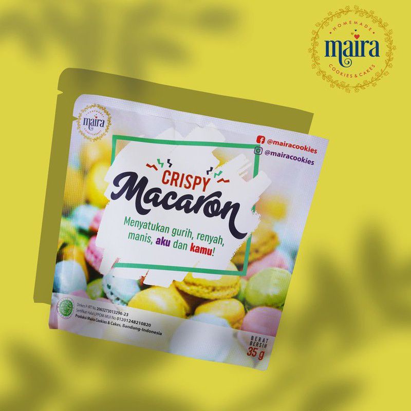 Maira Crispy macaron 35g