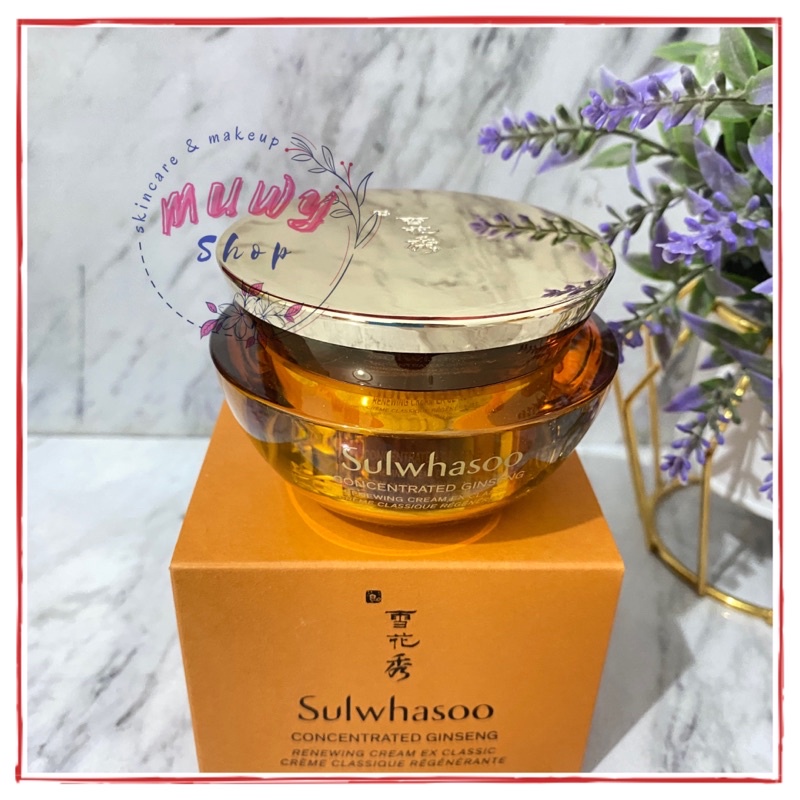 Sulwhasoo concentrated ginseng renewing cream EX 10ml 60ml / Cream EX Classic 60ml