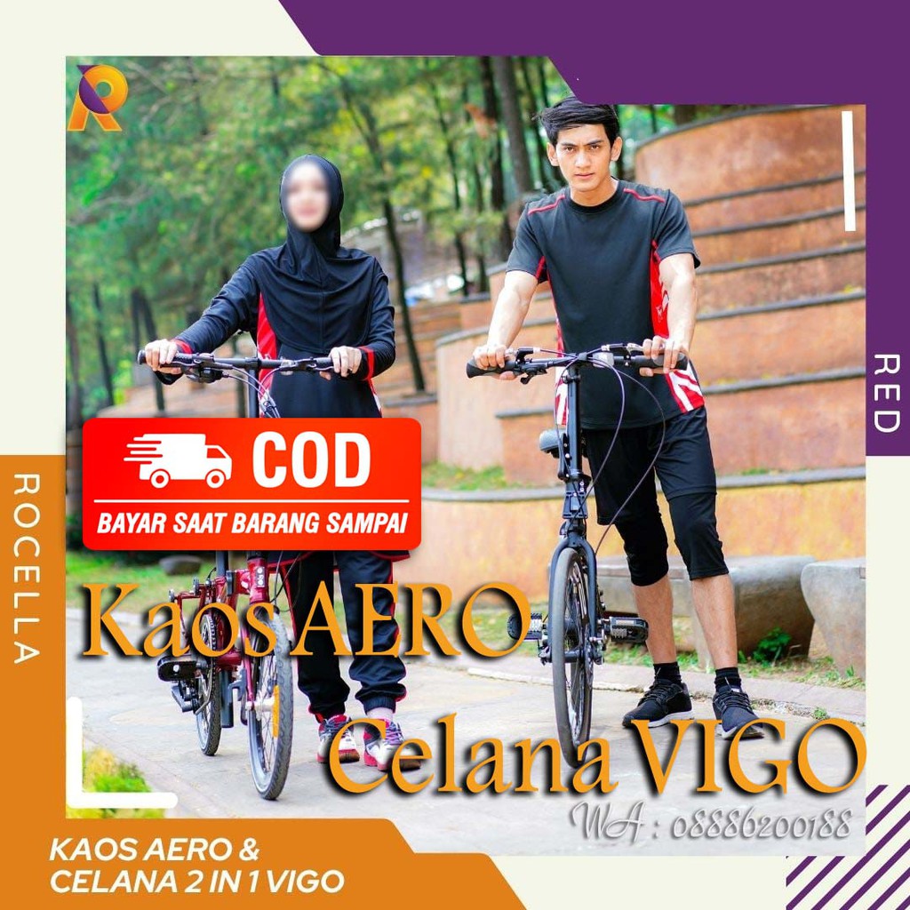 Rocella Kaos-Celana PRIA - AERO VIGO | SETELAN | Kaos Celana OLGA | GOWES | BERKUALITAS