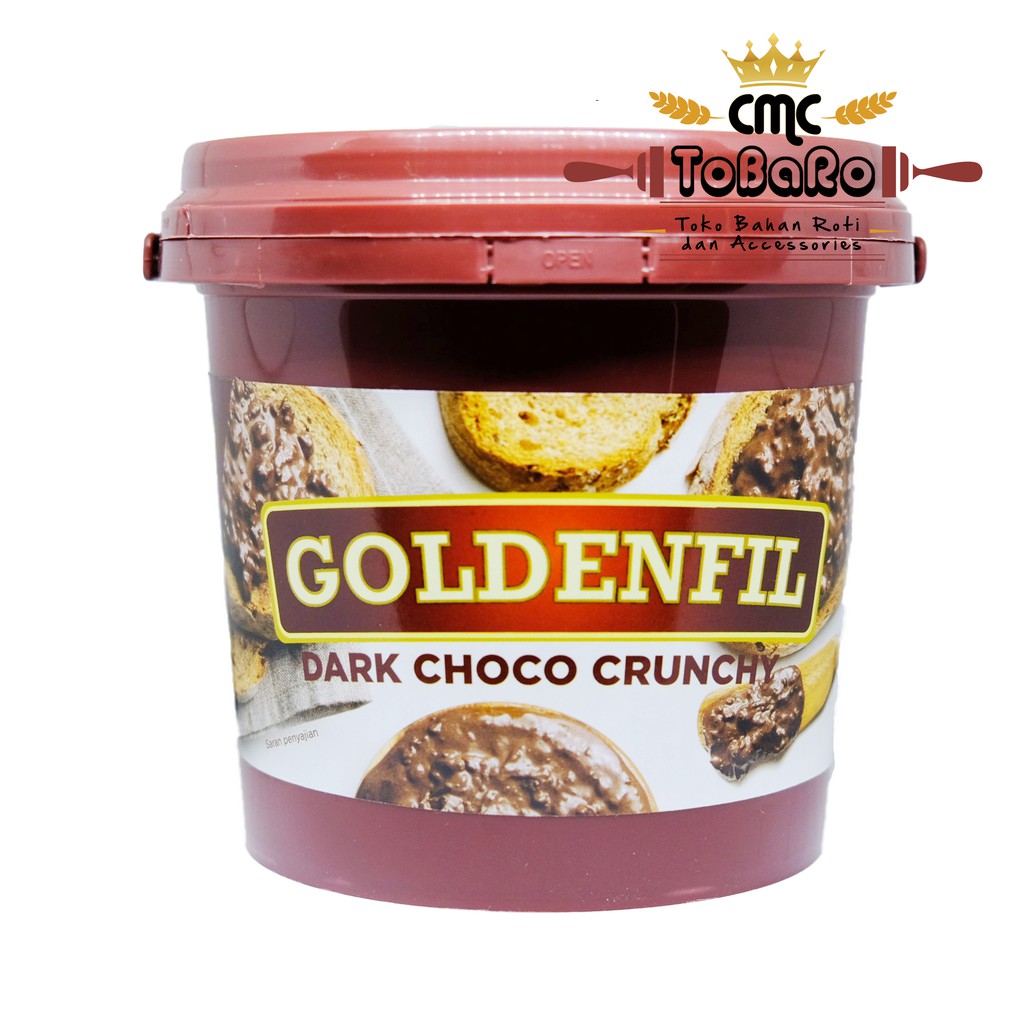 

Selai Coklat Clasic Choco Crunchy Goldenfil 1 Kg