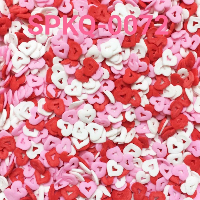 

SPKQ-0072 SPRINKLES SPRINKLE SPRINKEL 250GR HARI VALENTINE HEMAT