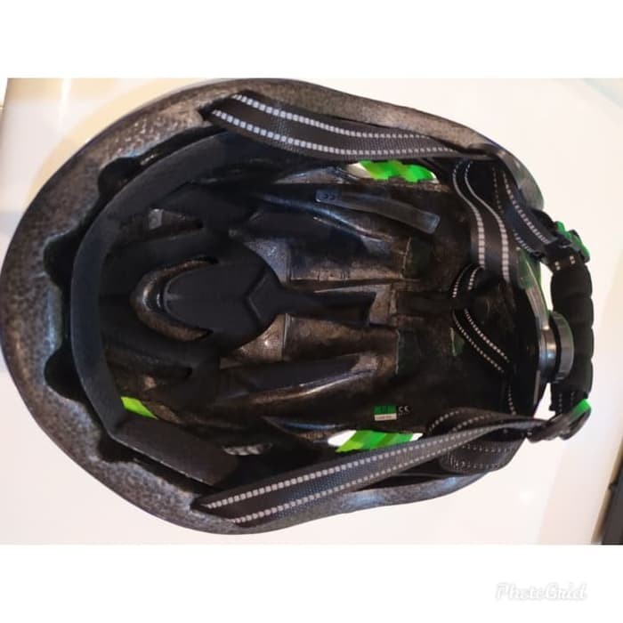 ABUS replica Aero Helmet GameChanger helm road bike Movistar Team - Hijau