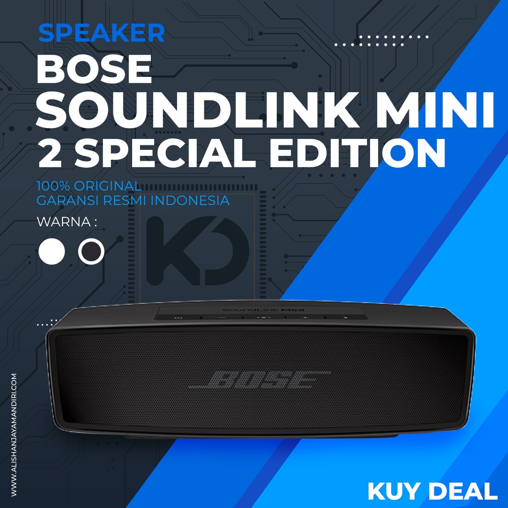 BOSE SOUNDLINK MINI II SPECIAL EDITION ORIGINAL GARANSI RESMI 1 Tahun