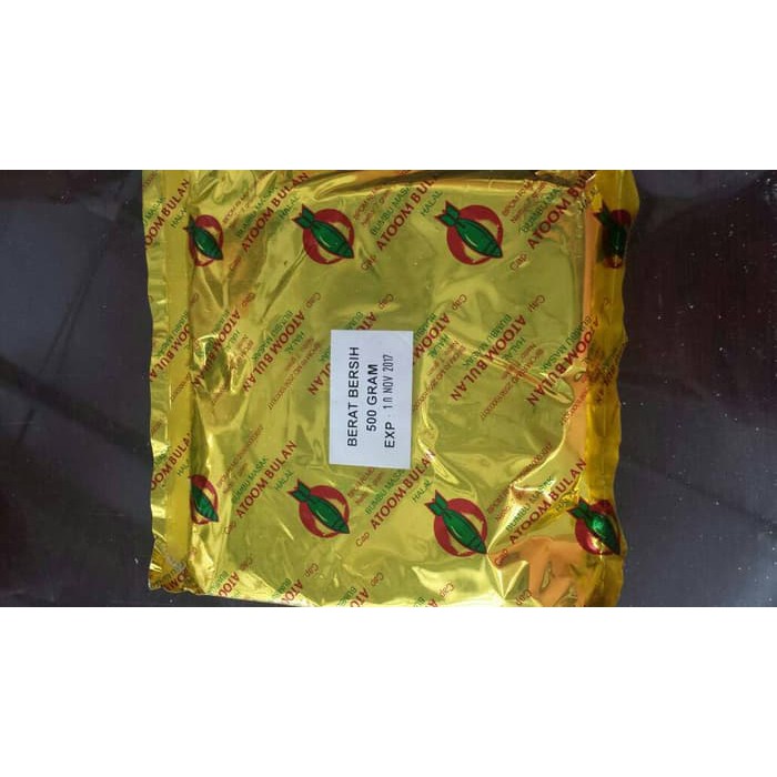 Bumbu Tabur Atoom Cap Bulan 500gram Atom Rasa Asin Original Sedap Untuk Makanan Ringan Cimol Basreng Shopee Indonesia