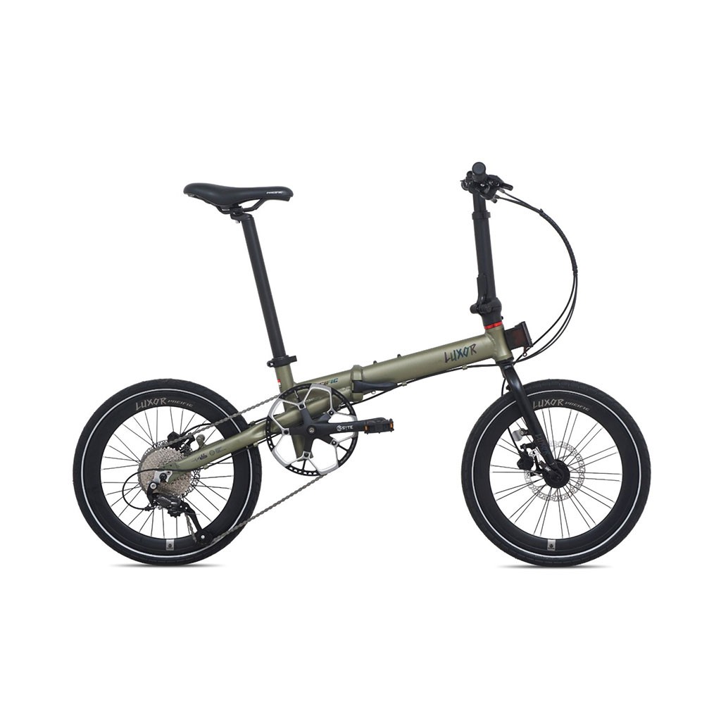 SEPEDA LIPAT PACIFIC LUXOR 20&quot; 9 SPEED BICYCLE FREE LAMPU LED + STANDAR PACIFIC FOLDING BIKE