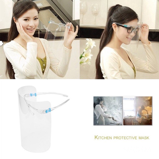 Grosir - 714 Faceshield Kacamata / Face Shield Fashion / Pelindung Wajah