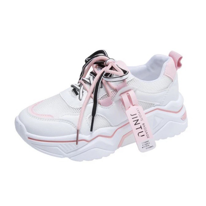 IMPORT MURAH_KOREA SEPATU SNEAKERS WANITA TRENDY WANITA KOREA CHUNKY_(JINTU )