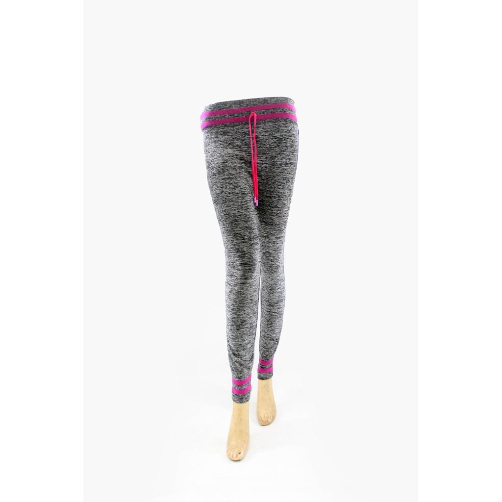 #9125-4 Celana legging wanita import bahan halus lentur sport real pic