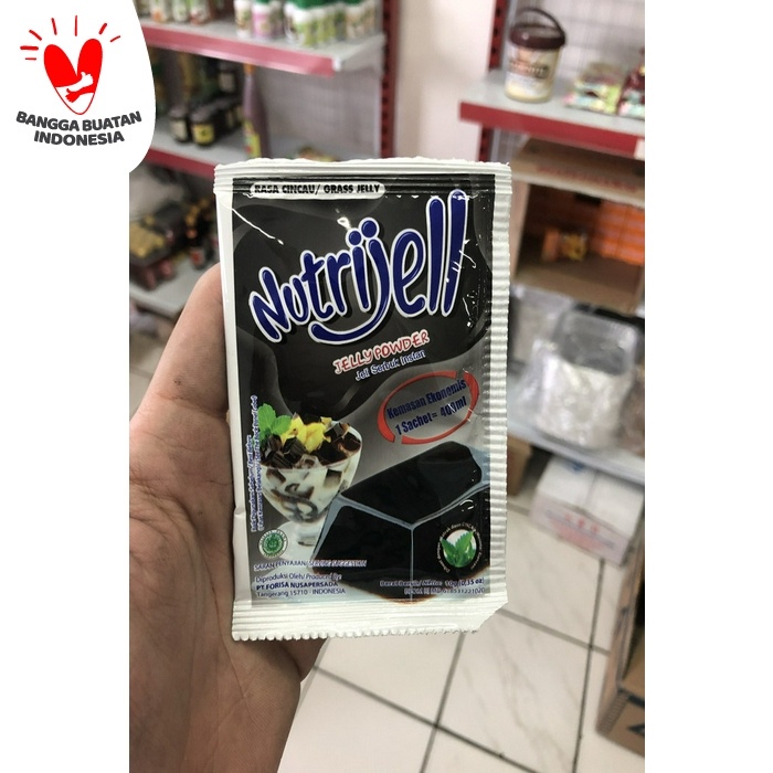 

SIRUP- NUTRIJEL RASA CINCAU/GRASS JELLY 10GR -SIRUP.