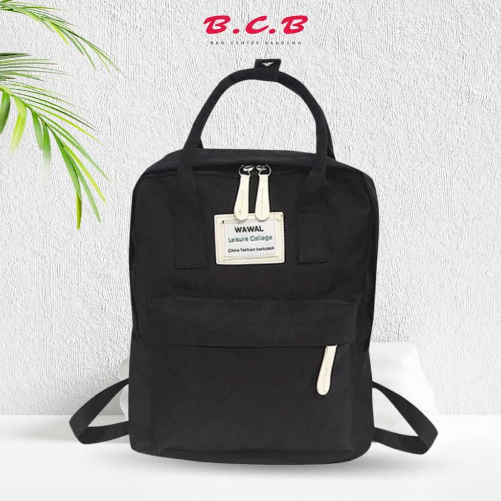 Tas Fashion Anak Perempuan Laki laki Remaja Kekinian Ala Korea Trendy Polos Ransel Tenteng Megumi