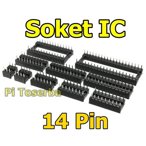 Soket IC 14 pin 2x7 Socket