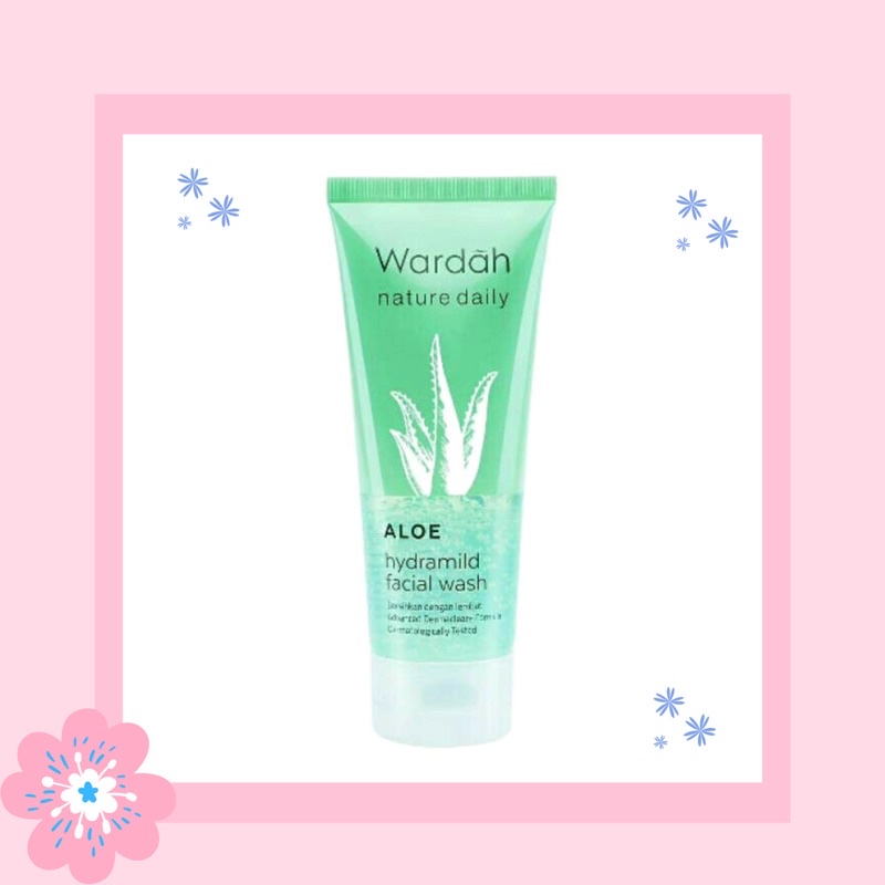 [BPOM] WARDAH Hydramild Facial Wash / Wardah Hydramild Moisturizing Cream / Sabun Wajah Kulit Normal