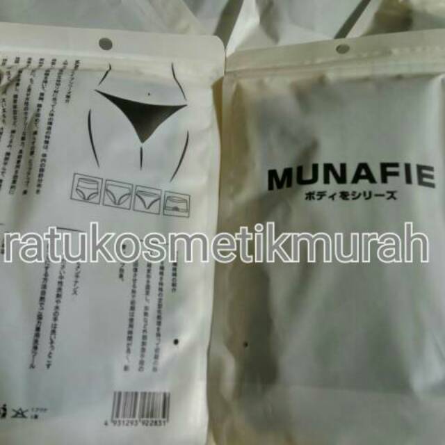 80GR  MUNAFIE / SLIM PANTY ORIGINAL / KORSET CELANA 100% ORIGINAL