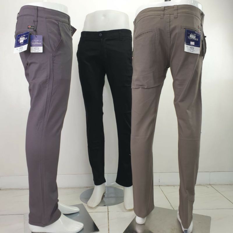 Celana Chino Pria TOPMAN Panjang