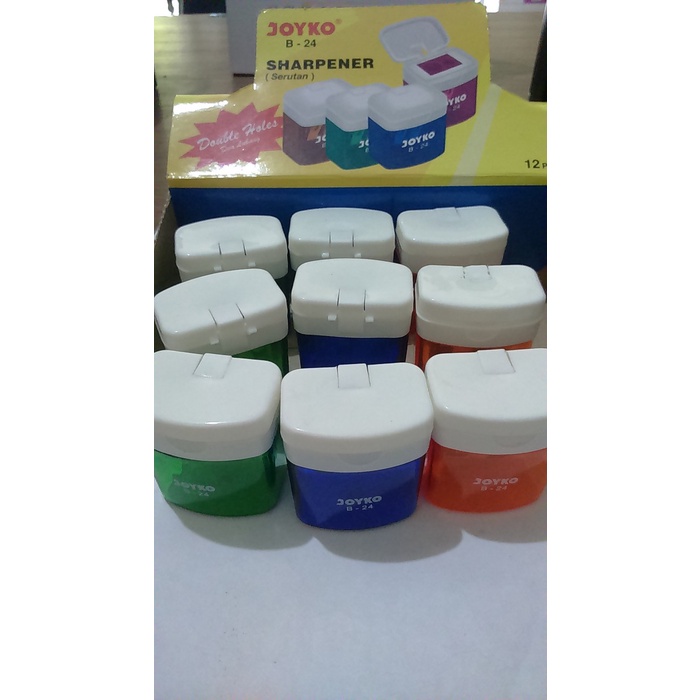 

Joyko Sharpener B-24 (Tong 2 Lubang)