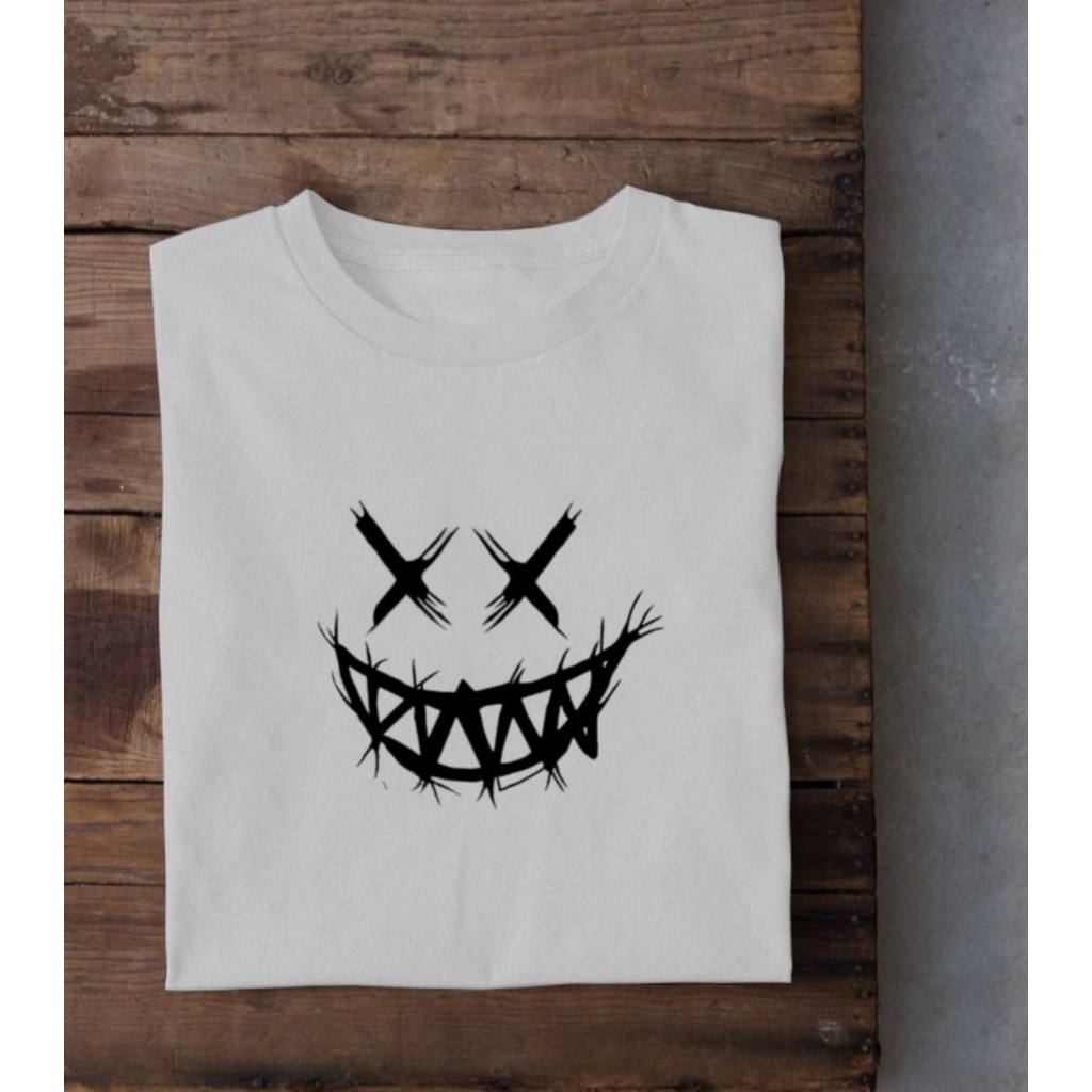 Kaos Distro / Kaos Joker / Kaos Distro Pria / Kaos Ekspresi Bestie / Atasan T-Shirt Pria / Baju Kaos