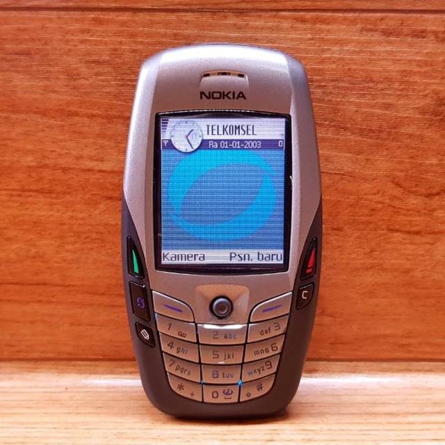 HP Jadul Nokia 6600 Legendaris Normal bukan 7610 atau 6630 or 7650