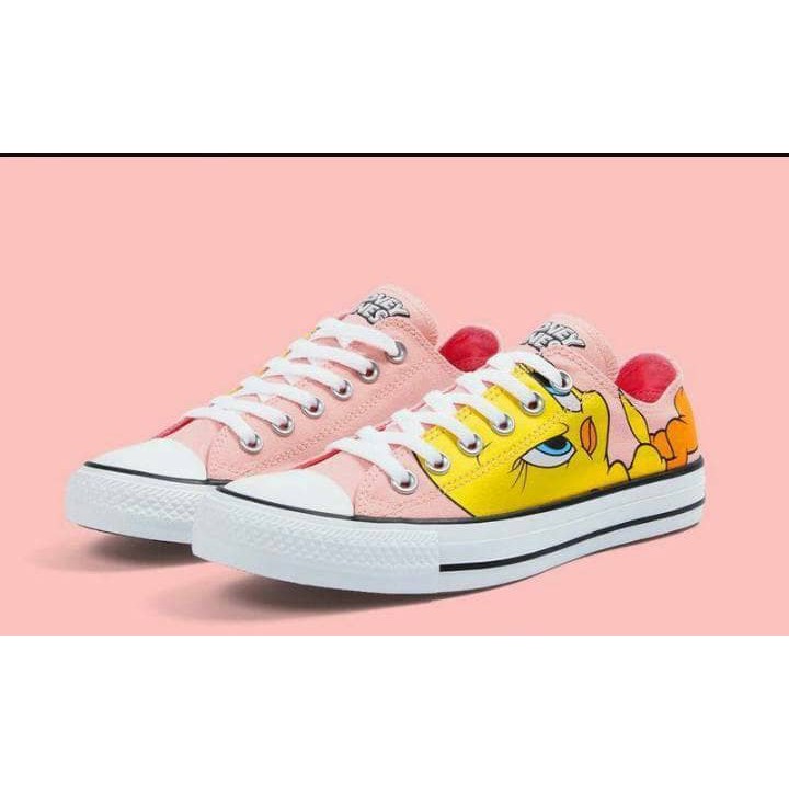 Sepatu Basket KuliahSepatu Converse Looney Stones for women Premium Quality