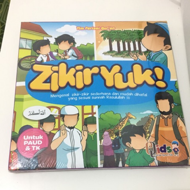 PERISAI QIDS JAVABOOKS ID ' ZIKIR YUK' PAKET BUKU FACELESS LENGAP ISI 10