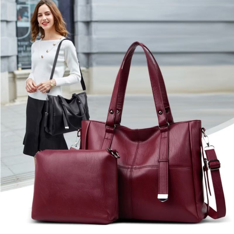 Tas Tote Bag Wanita Kapasitas Besar /  HANDBAG TAS SELEMPANG WANITA CEWEK BAG IMPORT WANITA SHOULDER