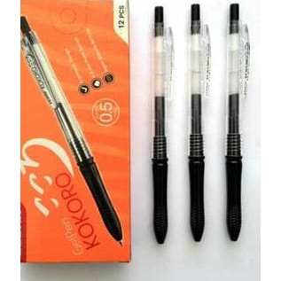 

Limited!!-752 Pulpen Gel Zebra Kokoro Hitam 0.5 Grosir Perlusin!