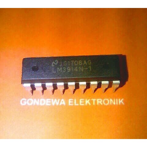 LM3914 LM3914N 3914 LM3914N-1 Dot/Bar Display Driver