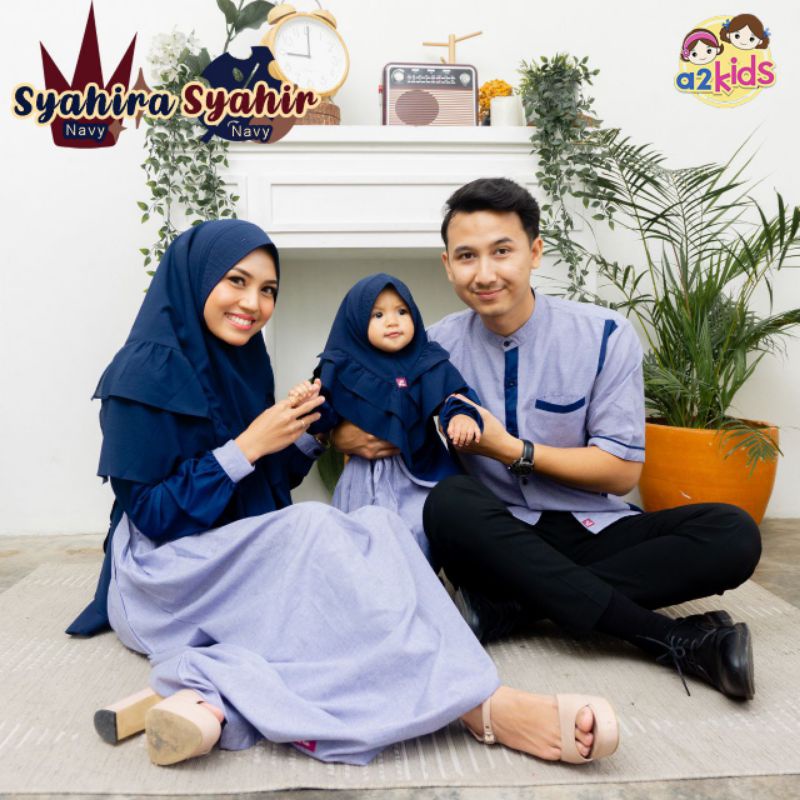 SARIMBIT SYAHIR SYAHIRA NAVY by A2kids