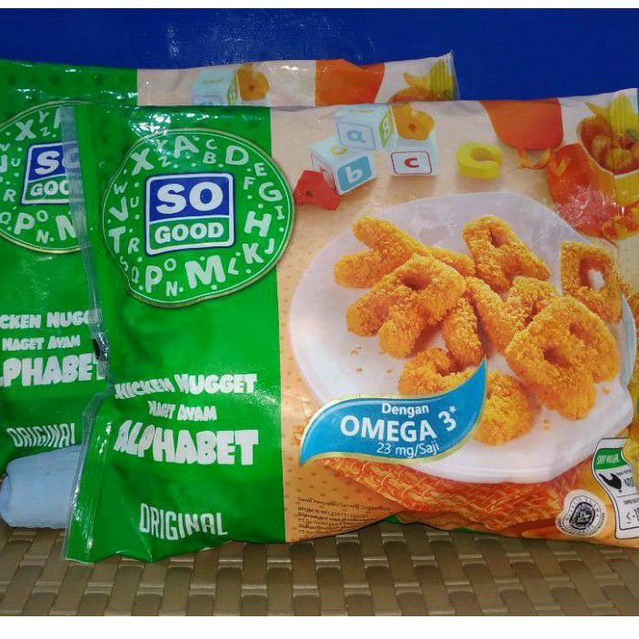 So Good Chicken Nugget Alphabet 400gt