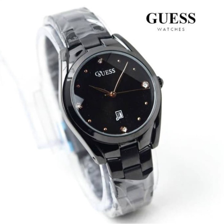 Guess Belimbing - Grosiran Jam Tangan Guess Wanita R5 - 6759 Analog Tali Rantai Tanggal Aktif Original / Garansi 6 Bulan Free Baterai (BISACOD)