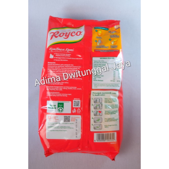 Bumbu Pelezat Rasa Ayam Royco 1kg / Bumbu Serbaguna / kaldu ayam