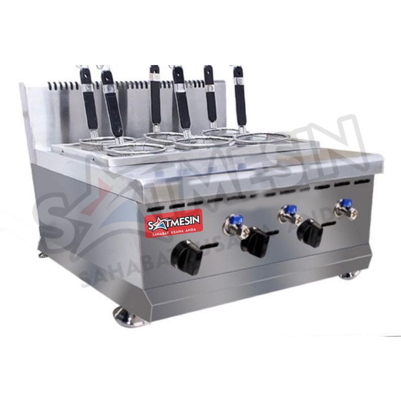 SATMESIN satf pcd 616lux Kompor Perebus Mie / Mesin Perebus Mie Ayam