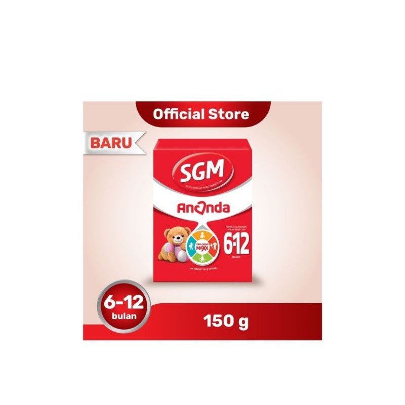 

SGM Ananda 2 susu formula bayi 6-12bulan 150gr