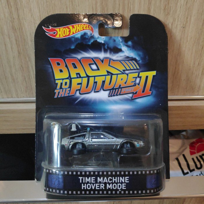Hot Wheels Back To the Future Time Machine Hover Mode retro entertain