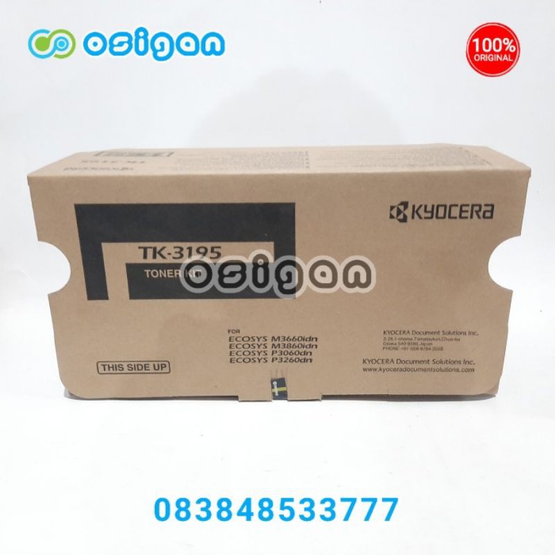 Toner Kit Original TK-3195 Kyocera M3660idn M3860idn