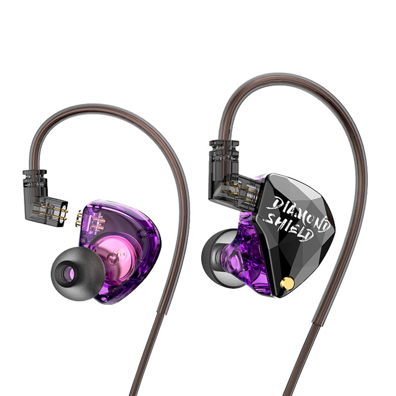 Dx01 Headset In-ear Dynamic HIFI Bass Dengan Kabel Upgrade Dapat Dilepas Untuk Olahraga