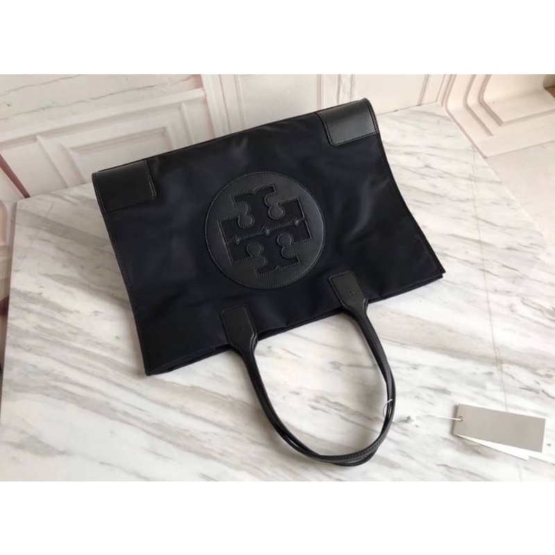 TORY BURCH TOTE BAG SHOULDER BAG BLACK