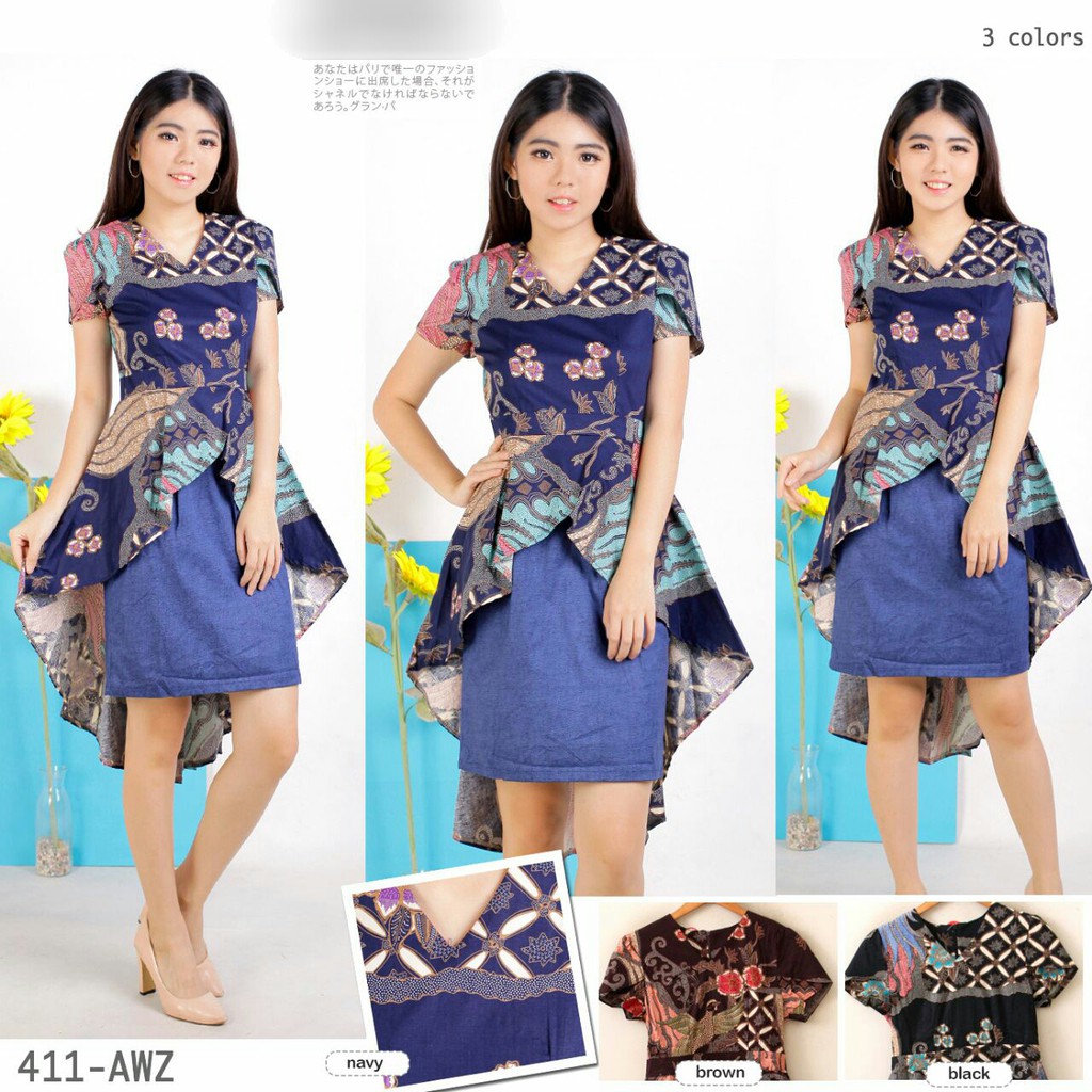 Batik Dress 411AWZ