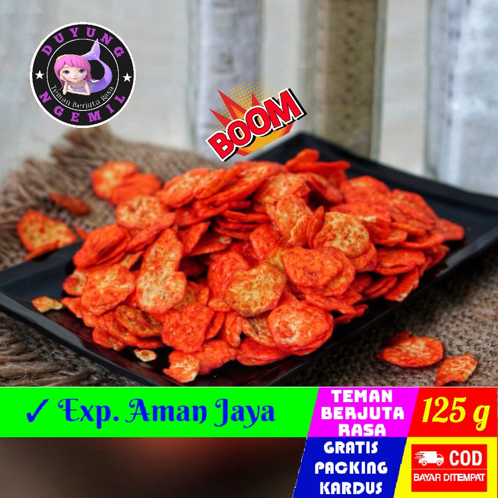 

Opak Medan 125g / Opak Mini Balado | Duyung Ngemil - snack kiloan jajanan jadul makanan ringan camilan enak Jajanan sehat cemilan murah