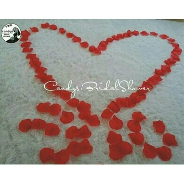 Rose petal Kelopak Mawar Plastik Wedding Gresik Surabaya