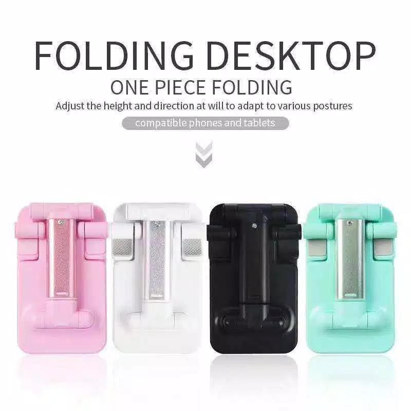 Folding Desktop Dudukan Smartphone Stand Handphone Holder 23 Multi Angle [KK]