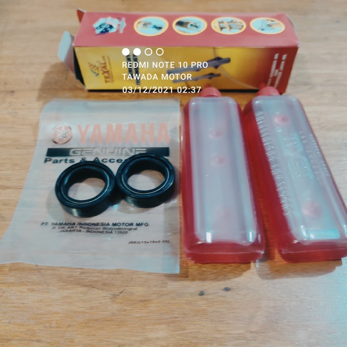 SIL SEAL SHOKBREAKER DEPAN PLUS OLI SHOK YAMAHA MIO GT 125.MIO Z.MIO S