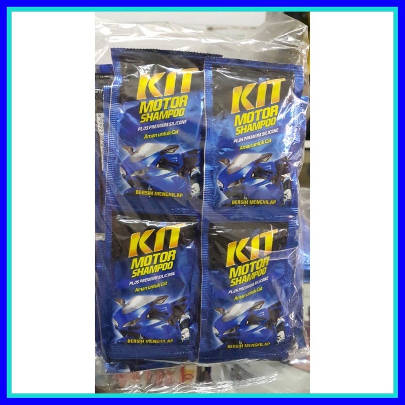 kit motor shampoo sachet 15ml